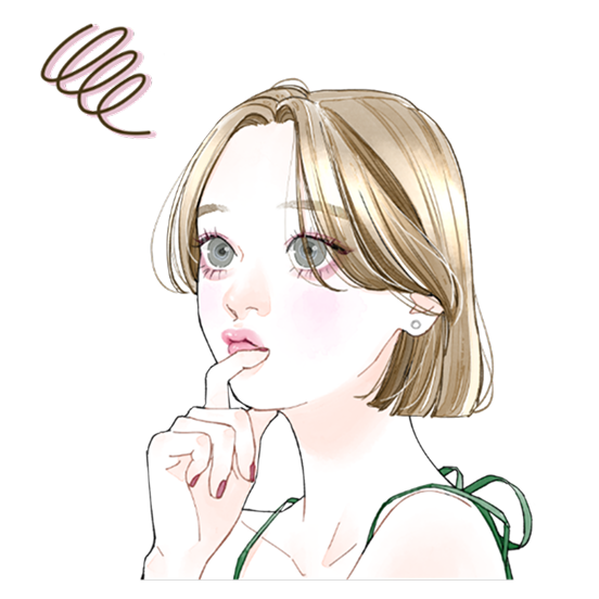 悩んでる女の人